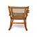 Alt View 14. Balkene Home - Vega Outdoor Rocking Chair With Beverage Holder - Tan.