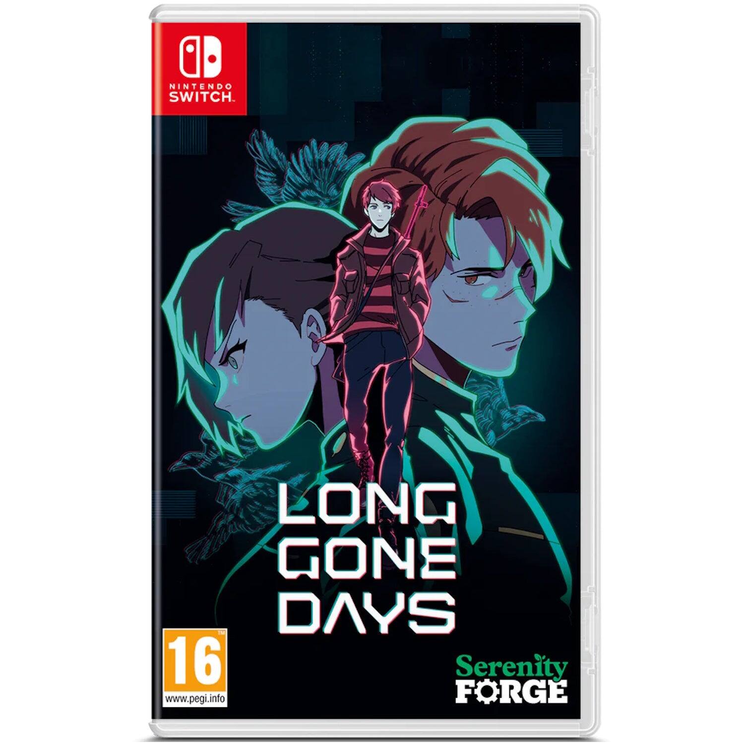 NINTENDO SWITCH. LONG GONE DAYS 16 Serenity FORGE www.pegi.info