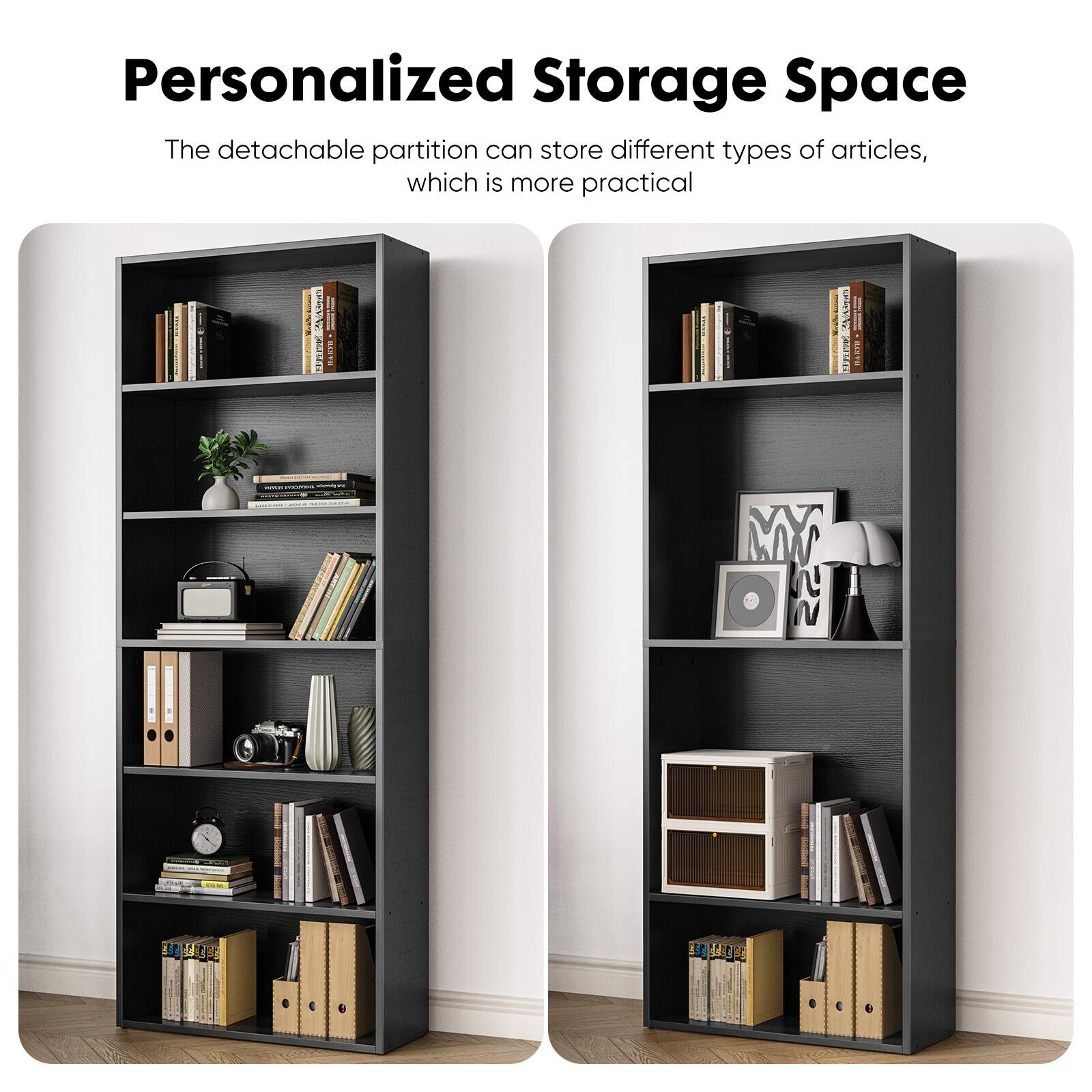 Personalized Storage Space

The detachable partition can store different types of articles, which is more practical