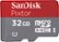 Front Standard. SanDisk - Pixtor 32GB microSDHC UHS-I Memory Card.
