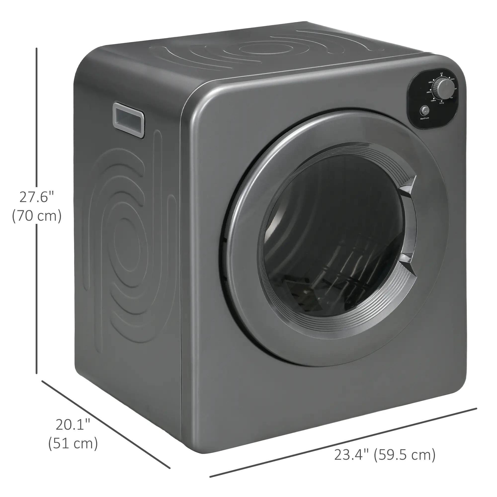 27.6" (70 cm)  
20.1" (51 cm)  
23.4" (59.5 cm)