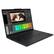 Alt View 3. Lenovo - Lenovo ThinkPad P16s Laptop 16.0 4K (AMD Ryzen AI 7 350, 32GB DDR5, 1TB PCIe SSD, Win 11 Pro) w/USB Hub - Black.