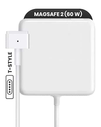 MobileSentrix 60W MagSafe 2 Power Adapter With Cable (T Style MobileSentrix 60W MagSafe 2 Power Adapter With Cable (T Style