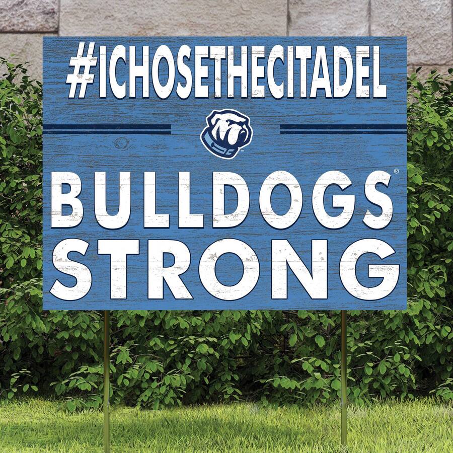 Citadel Sign Jardine Citadel Bulldogs 18