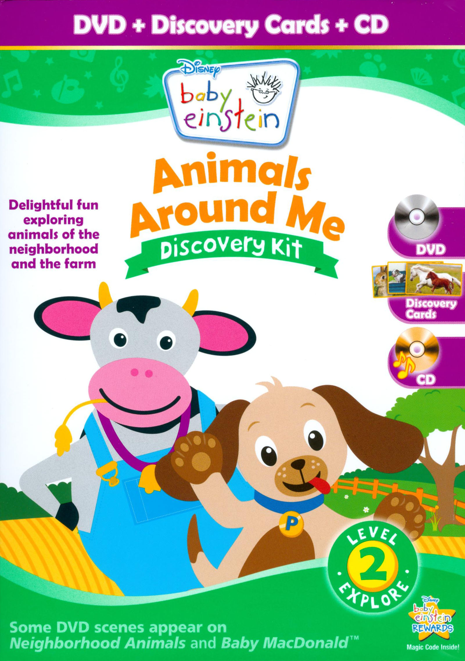 Best Buy: Baby Einstein: Animals Around Me Discovery Kit [DVD]