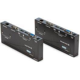 Startech - USB VGA KVM Console Extender over CAT5 UTP (500 ft) - Black