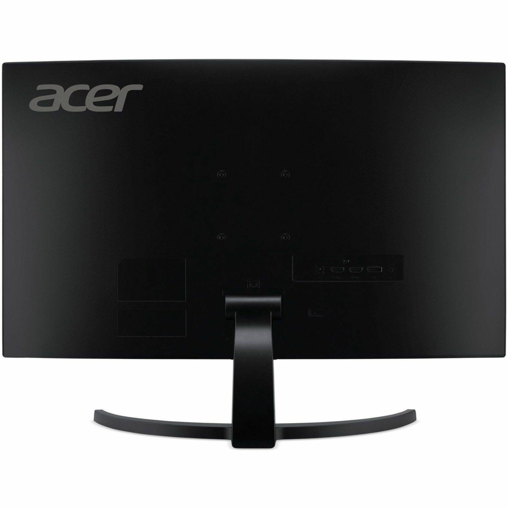 Alt View 2. Acer - Acer Nitro 27" WQHD VA 100Hz 1ms Gaming Monitor - 2560 x 1440 WQHD Display @ 100 Hz - Vertical Alignment (VA) - 250 Nit - Black.