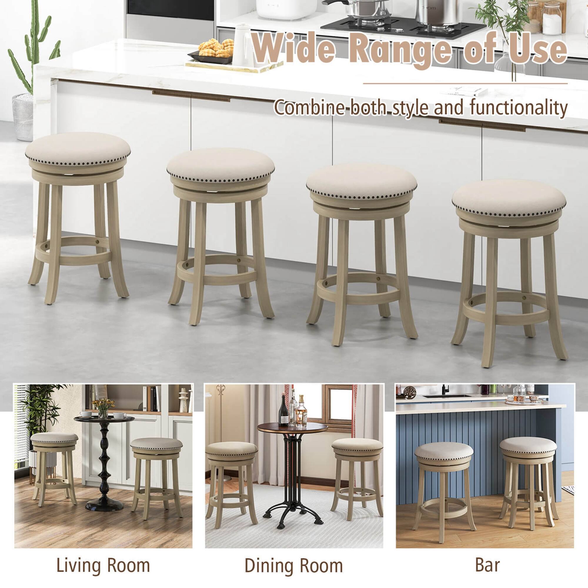 Wide Range of Use
Combine-both style and functionality
Living Room
Dining Room
Bar