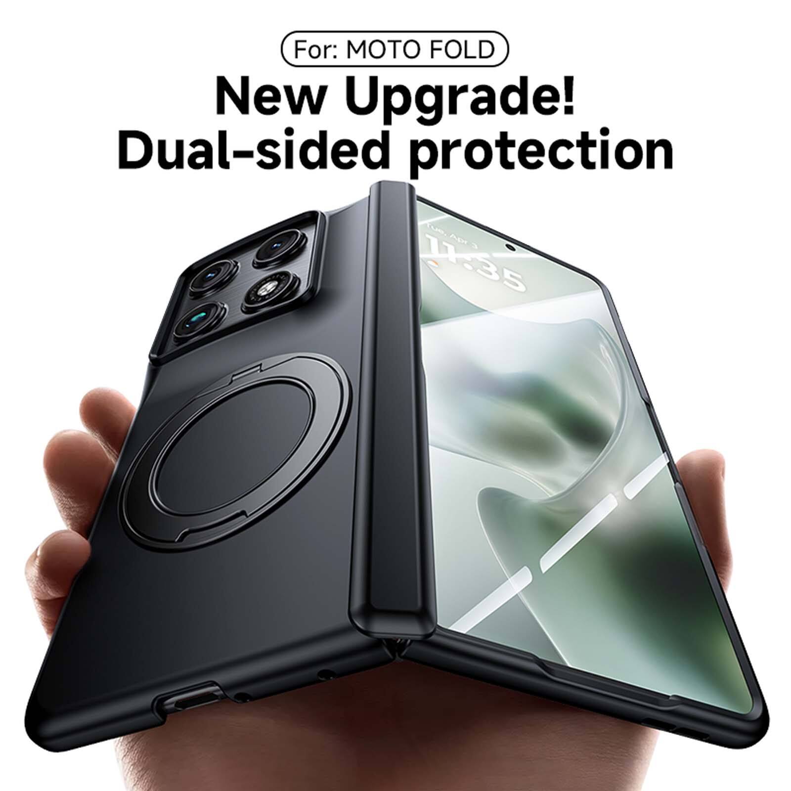 For: MOTO FOLD  
New Upgrade!  
Dual-sided protection