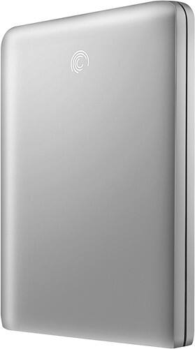 Angle Standard. Seagate - FreeAgent GoFlex 500 GB 2.5" External Hard Drive - Silver.