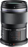 Olympus - M.Zuiko Digital ED 60mm f/2.8 Macro Lens for Select Cameras - Black - Front_Zoom