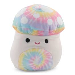 Kellytoy - Squishmallows Fan Favorites 5 Inch Plush | Kervena The Tie Dye Mushroom - Multi-Color