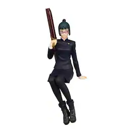 Little Buddy - Jujutsu Kaisen Maki Zenin Noodle Stop Figure - Black