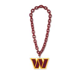 WinCraft - Washington Commanders Big Chain Logo Plastic Necklace - Multicolor