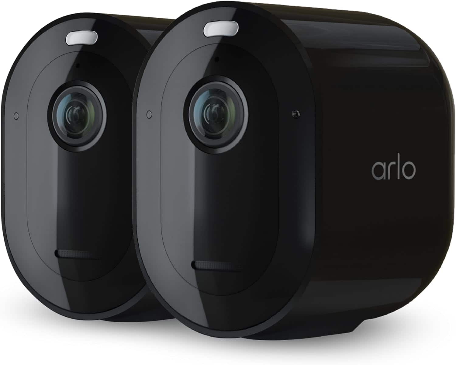 Arlo - Pro 5S 2K Indoor/Outdoor Wireless Spotlight Security Camera - Black