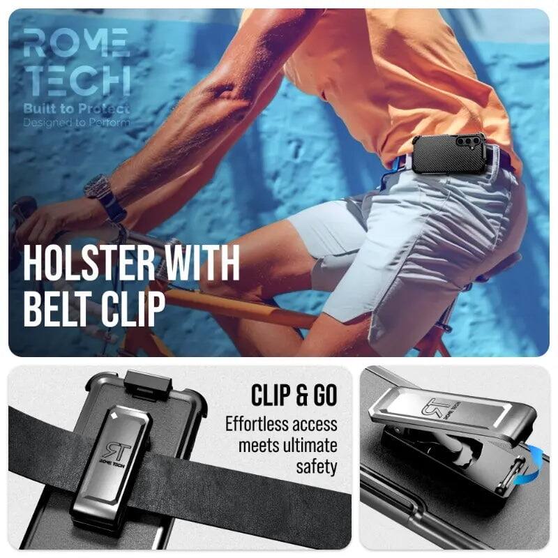 ROVE TECH  
Built to Protect  
Designed to Perform  

HOLSTER WITH BELT CLIP  

CLIP & GO  
Effortless access meets ultimate safety
