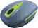 Angle Standard. Toshiba - Nano Wireless Optical Mouse - Gray/Lime.