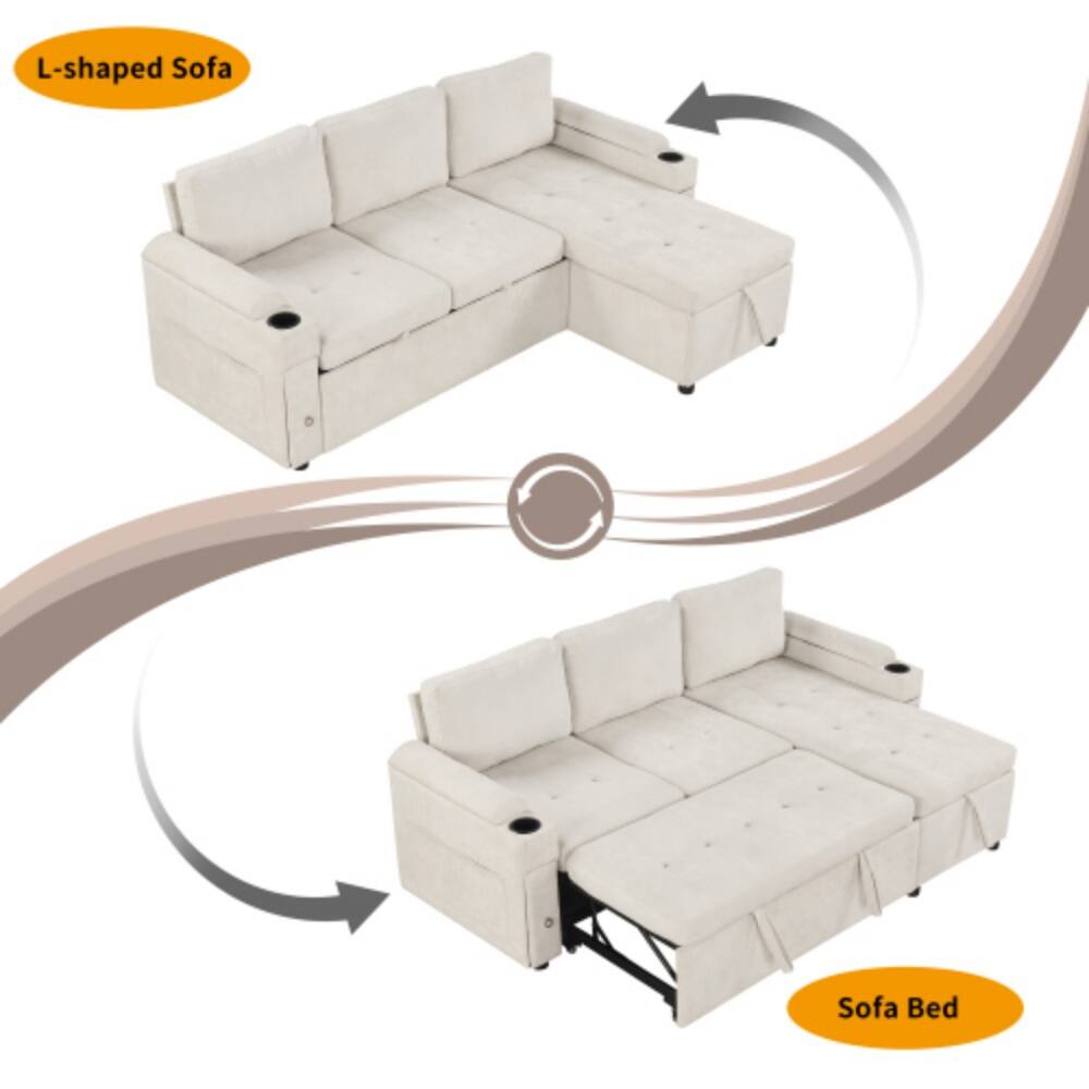 L-shaped Sofa  
Sofa Bed