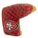 Alt View 2. Team Golf - San Francisco 49ers Quilted Blade Putter Cover - Multicolor.