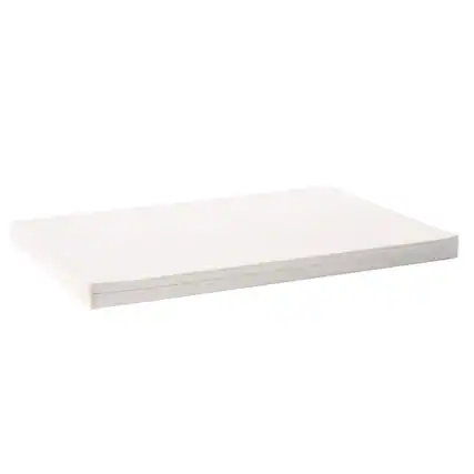 Front. VEVOR - Fryer Filter Paper 100 Sheets 25.7" x 16.9" - White.