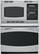 Front Standard. GE - Profile 30" Single Electric Wall Oven with Built-In Microwave - Stainless-Steel.