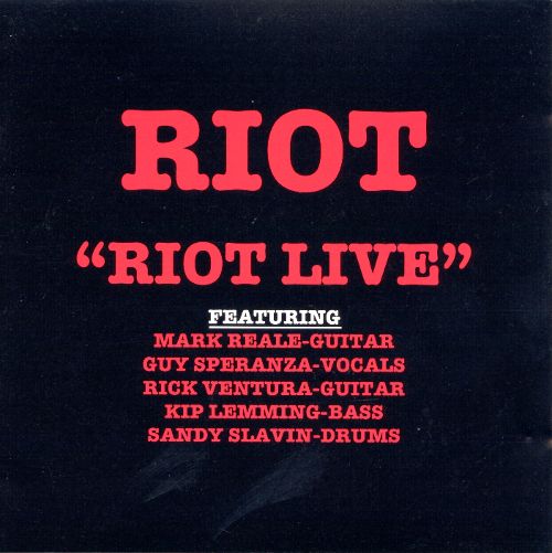  Riot Live [CD]