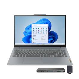 Lenovo - IdeaPad Slim 3i 15.6" FHD Laptop,Intel Core i3-N305,8GB RAM,128GB UFS,Intel UHD Graphics,Win 11 - Gray