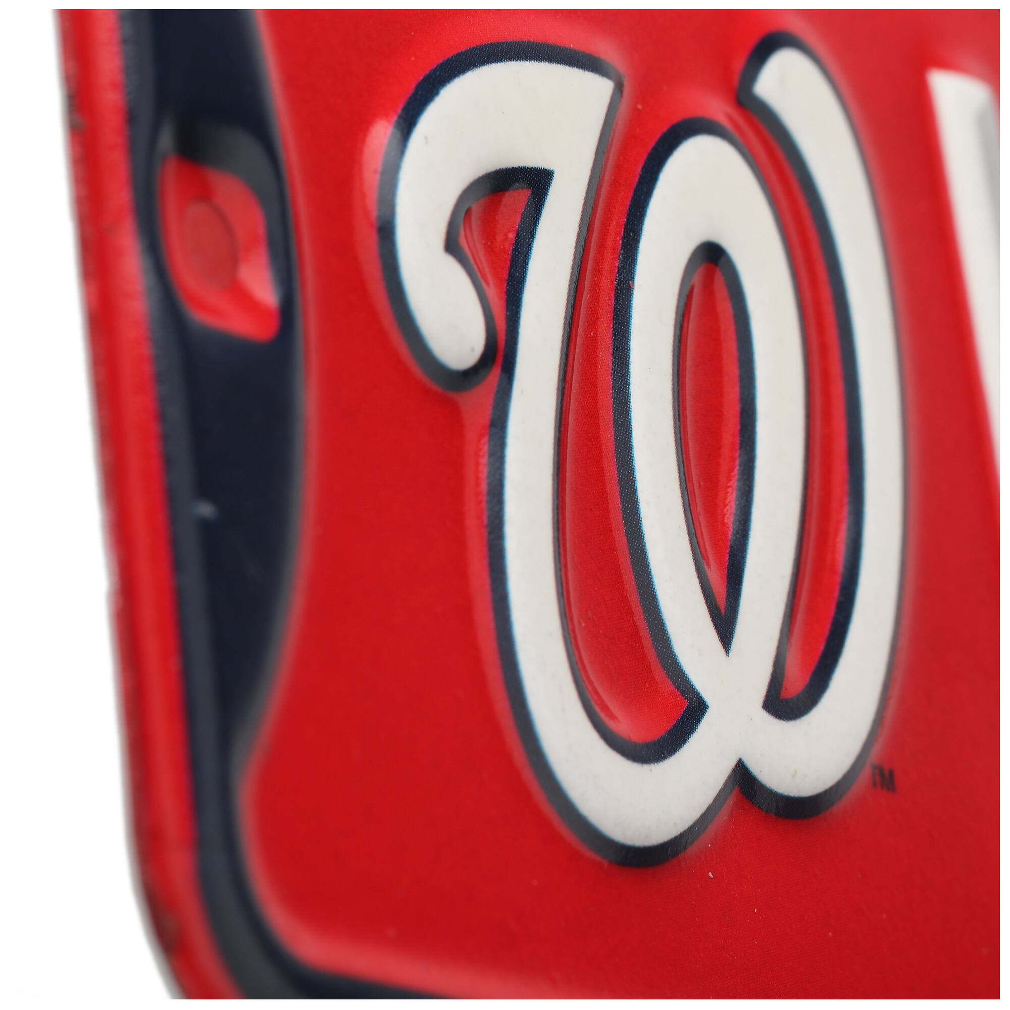 Alt View 3. Open Road Brands - Washington Nationals 5'' x 20'' Metal Street Sign - Multicolor.