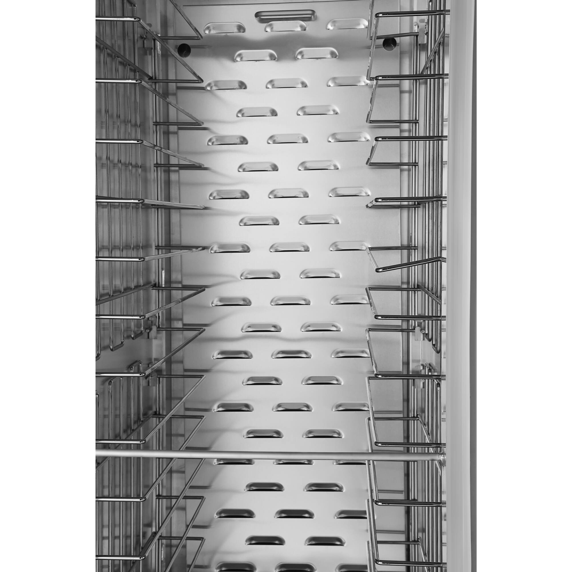 Alt View 3. Koolmore - 33 in. Commercial Insulated Heated Holding/Proofing Cabinet with Wire Racks and Solid Door in Silver (KM-CHP36-WISS) - Silver.