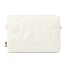 Front. tomtoc - Terra-A27 Puff Recycled Laptop Sleeve Bag Case for 14-inch MacBook Pro M4/M3/M2/M1 Pro/Max 2024-2021, Quilted Design - Snowberg.