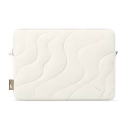 tomtoc - Terra-A27 Puff Recycled Laptop Sleeve Bag Case for 14-inch MacBook Pro M4/M3/M2/M1 Pro/Max 2024-2021, Quilted Design - Snowberg