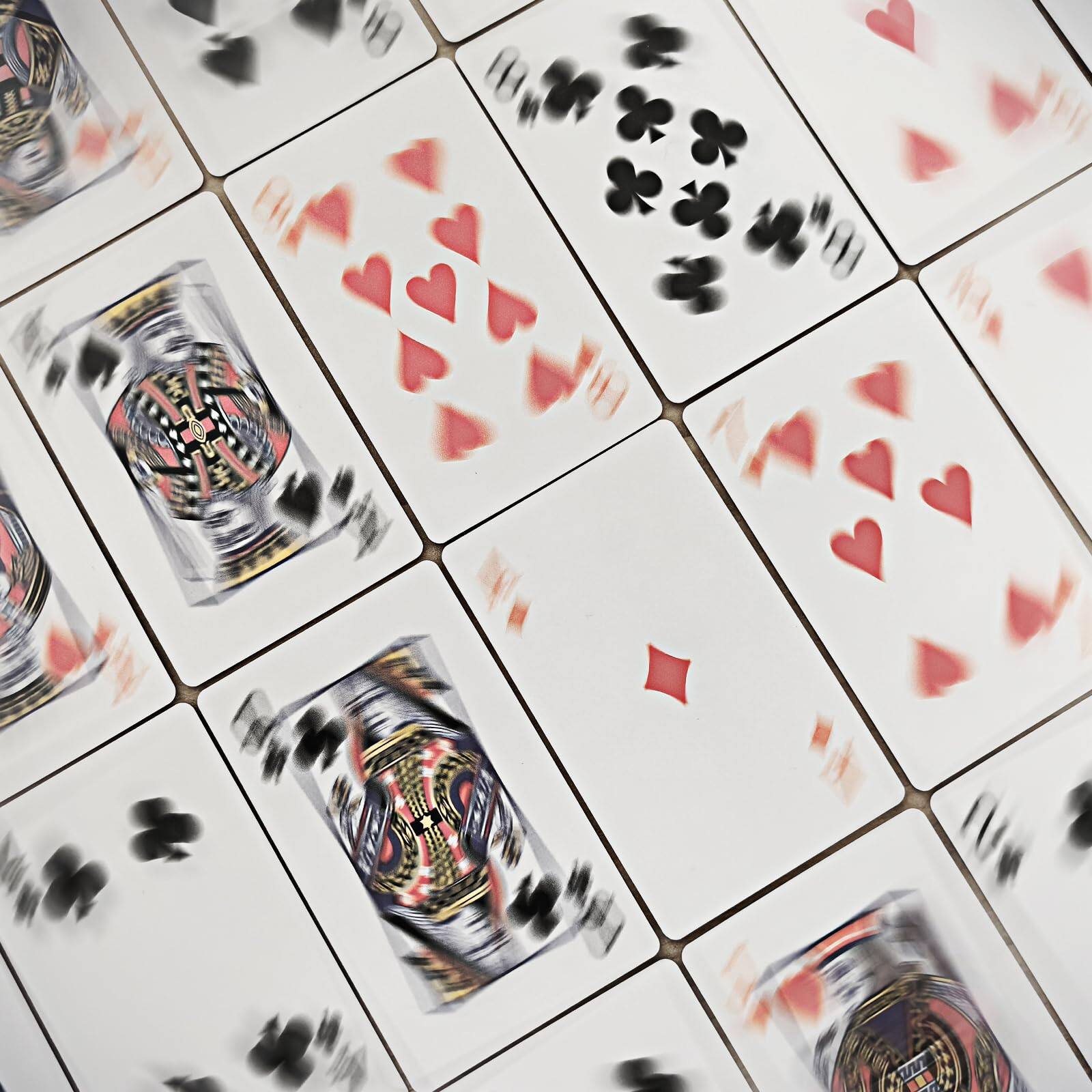 Left. EZTW1 - 2 Decks Blurry Playing Funny Prank Gifts Games Blurry Games You will receive 2 set playing Each contains Measures 2 6 x - Default.