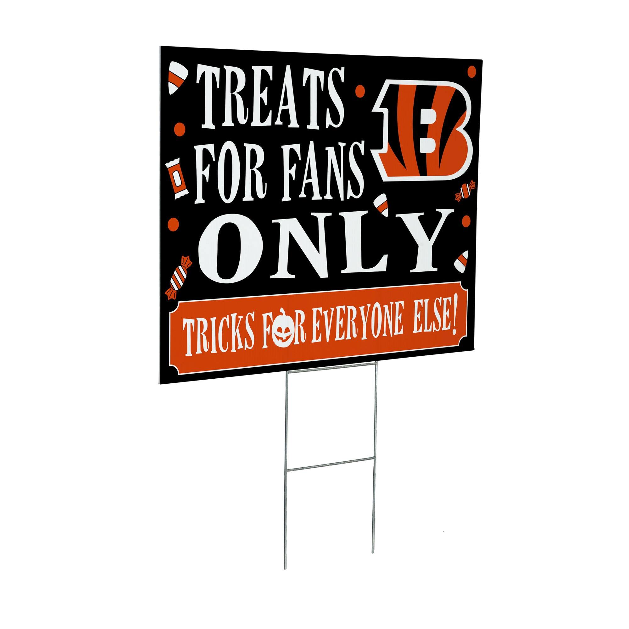 TREATS FOR FANS ONLY.  
TRICKS FOR EVERYONE ELSE!