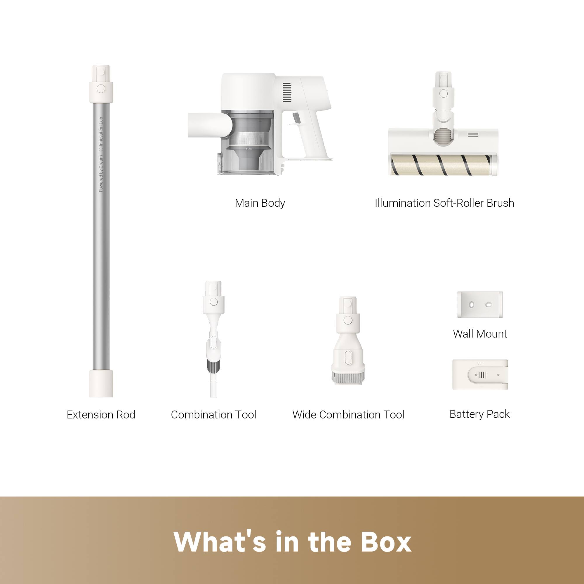 Dreame R10 Pure Cordless Vacuum Cleaner, Stick Vacuum Cleaner