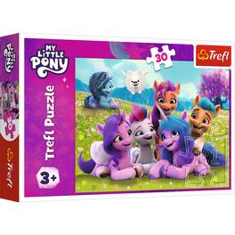 Trefl - Red 30 Piece Puzzle - My Little Pony - Friendly Ponies