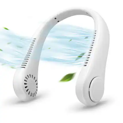 Front. GPX - GPX Portable Neck Fan, AFN44W.