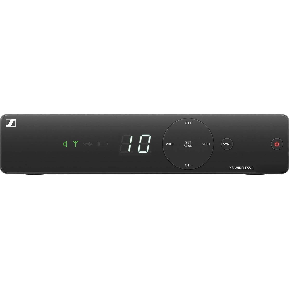 CH+  
VOL-  
SET  
VOL+  
SYNC  
CH-  
SCAN  
VOL+  
SYNC  
CH-  
XS WIRELESS 1