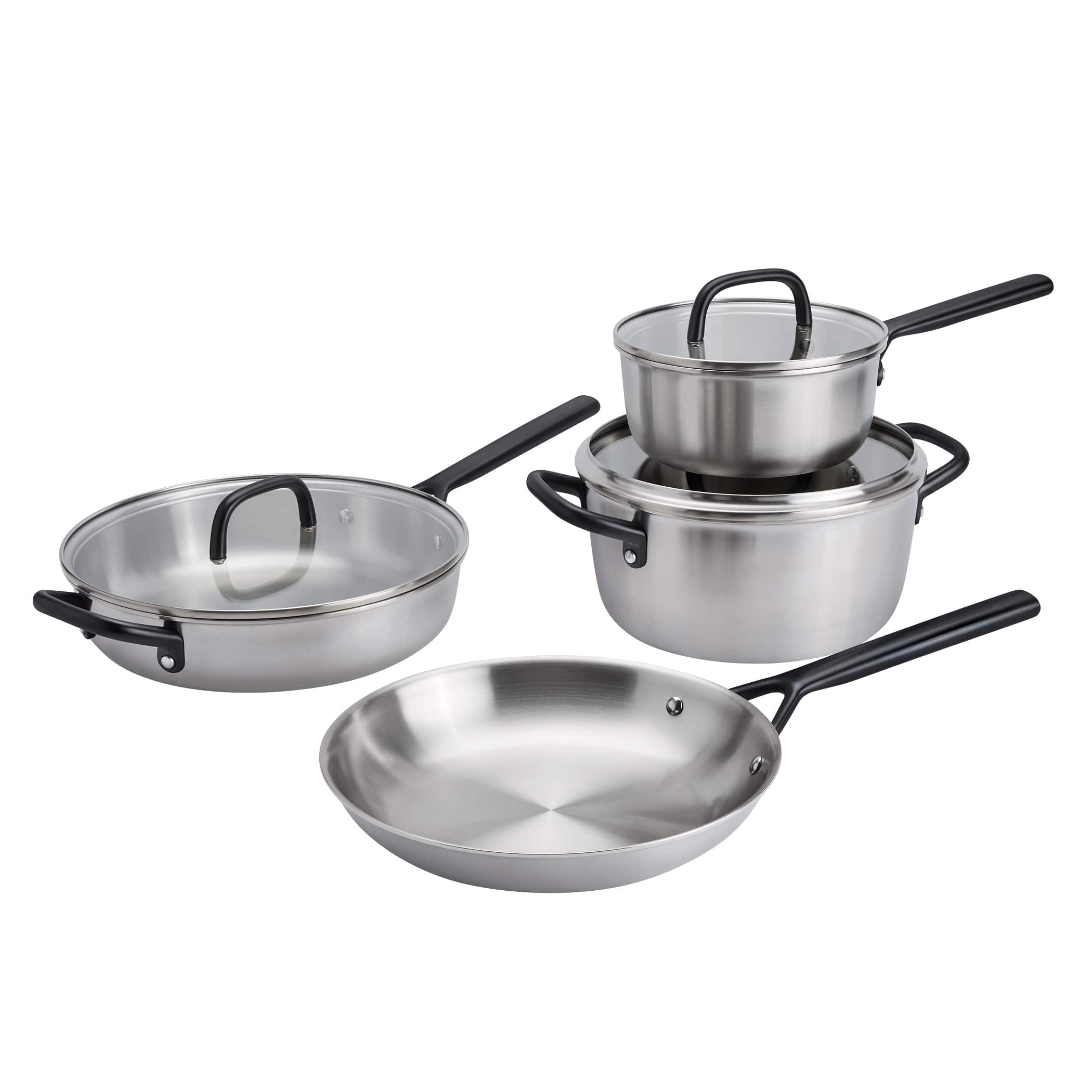 ZWILLING - Milano 7-pc Cookware Pan Set - Stainless Steel