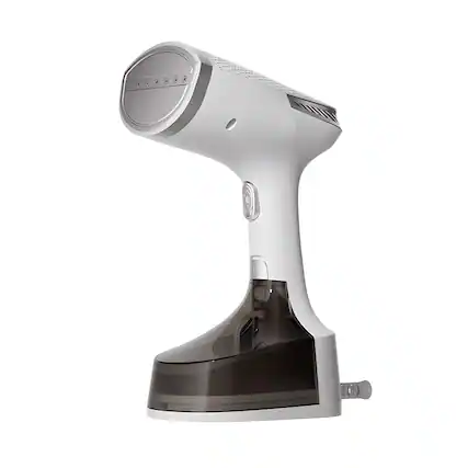 Front. Cluzine - Handheld Garment Steamer, 143% Wide Spray Iron, Dual-Use for Home Clothes - Grey.