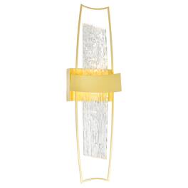 CWI Lighting - Guadiana Integrated LED Wall Light - Satin Gold