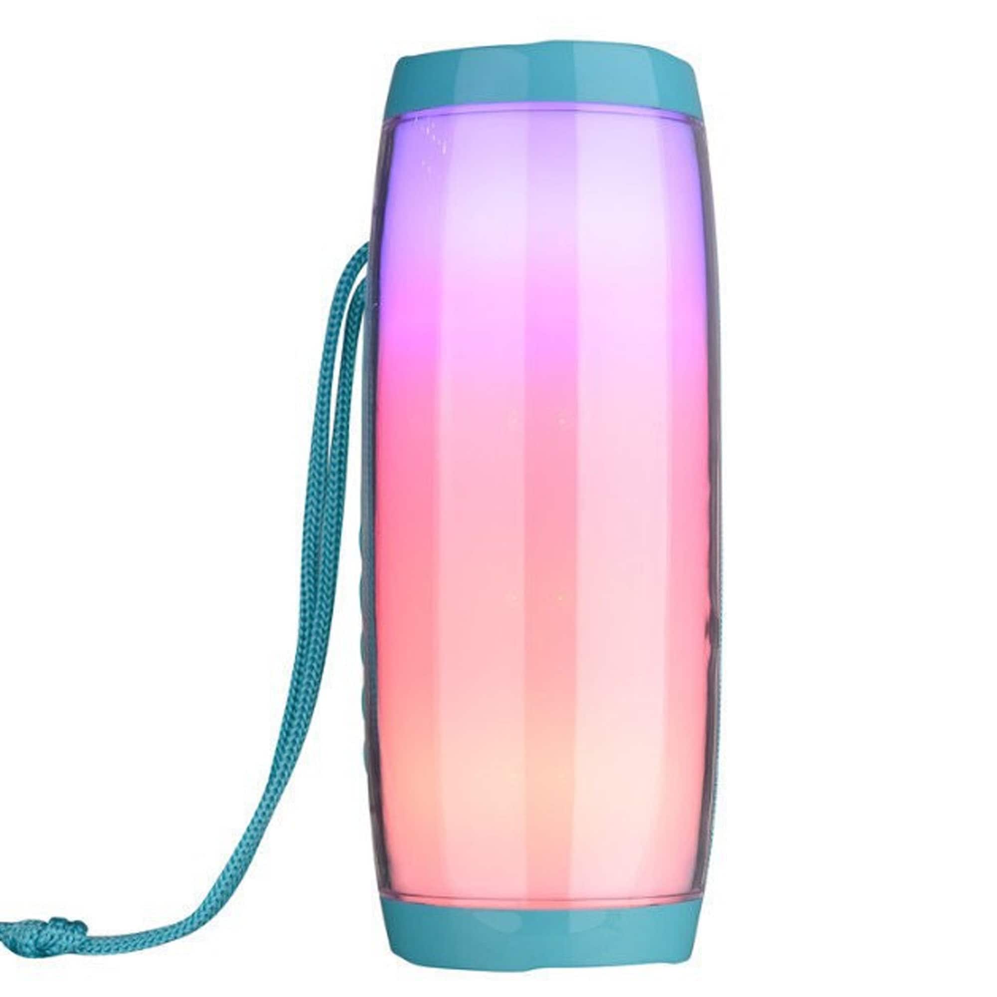 YONWAY - Portable Bluetooth Speaker, Wireless Bass Speaker, Supports AUX Audio Input, USB, TF Card, and FM Radio - Green