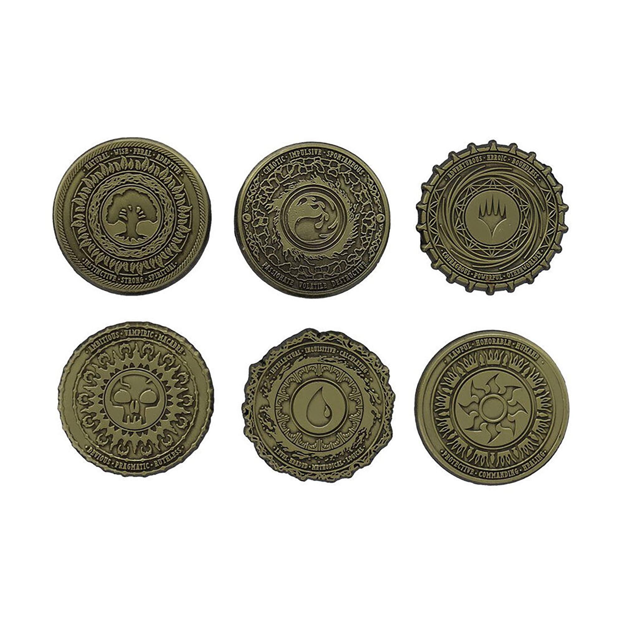 Sure, here is the corrected and grouped text from the image:

1. **First Coin:**
   - WISE - PERAL - ADAPTIVE - STRONG - SPIRITUAL - VIMPIRIC - AMBITIOUS - MICIRE - AAUM - DEVIOUS - PRECIPITATIVE - RUTHLESS - IMPULSIVE - CHAOTIC - SPONTANEOUS - 9S - C2COG - ACOO - STANO1Z2 - TOLKIID - DESTRUCTIVE - TUTSSIIVE - INTELLECTUAL - CALCULATIVE - IMMUN - DONTCAS - NTTEANICIT - DRGC - ADFENTERODS - BOONDLESS - COURICEONSO - POUTIFIL - STEEEVOLLILT - HONORABLE - LAMPUL - HUHAE - 1 cutro - 1100 Y

2. **Second Coin:**
   - CHAOTIC - IMPULSIVE - SPONTANEOUS - DESTRUCTIVE - TUTSSIIVE - INTELLECTUAL - CALCULATIVE - IMMUN - DONTCAS - NTTEANICIT - DRGC - ADFENTER