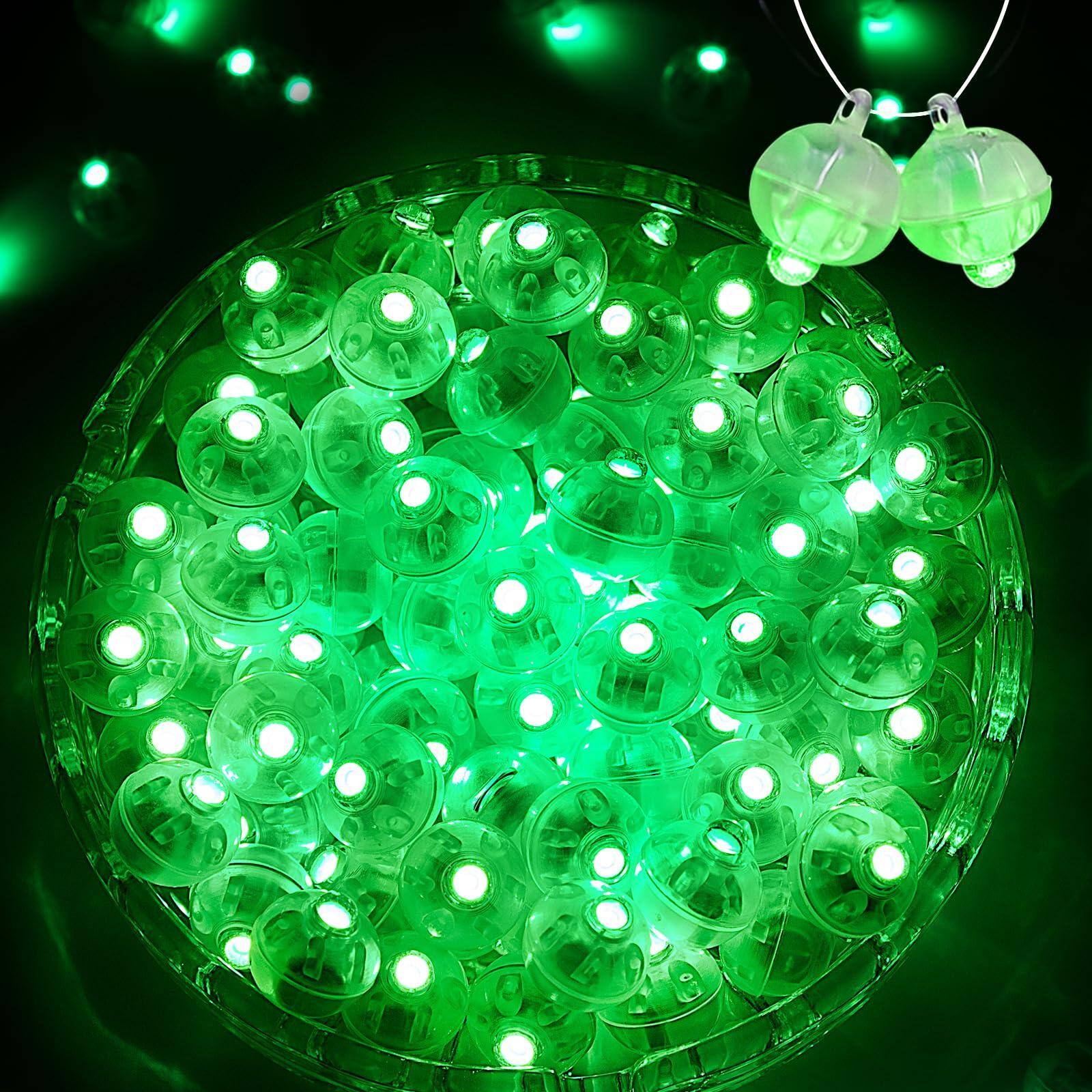 Glow steadily Green-100 Pcs