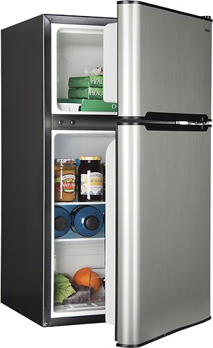 3.2-Cu.-Ft. Compact Refrigerator/Freezer - HC31TG42SV - Haier