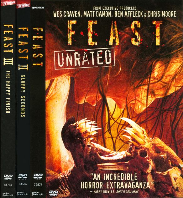  Feast/Feast II/Feast III [3 Discs] [DVD]