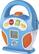 Angle Standard. Discovery Kids - 128MB* Miniature MP3 Player.