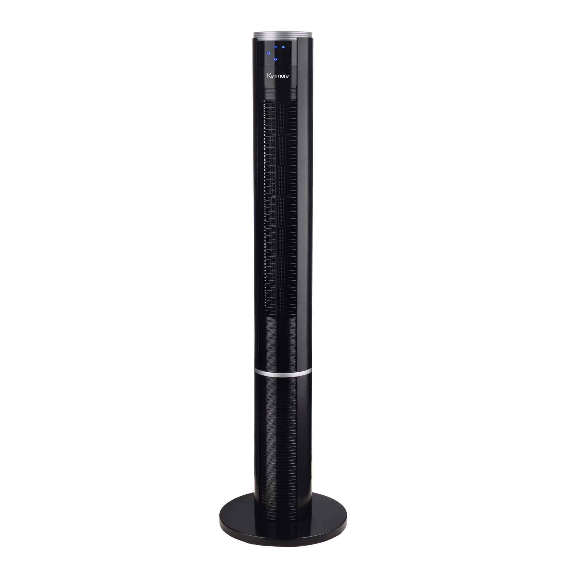 Kenmore - 43" Bladeless Tower Fan - Black