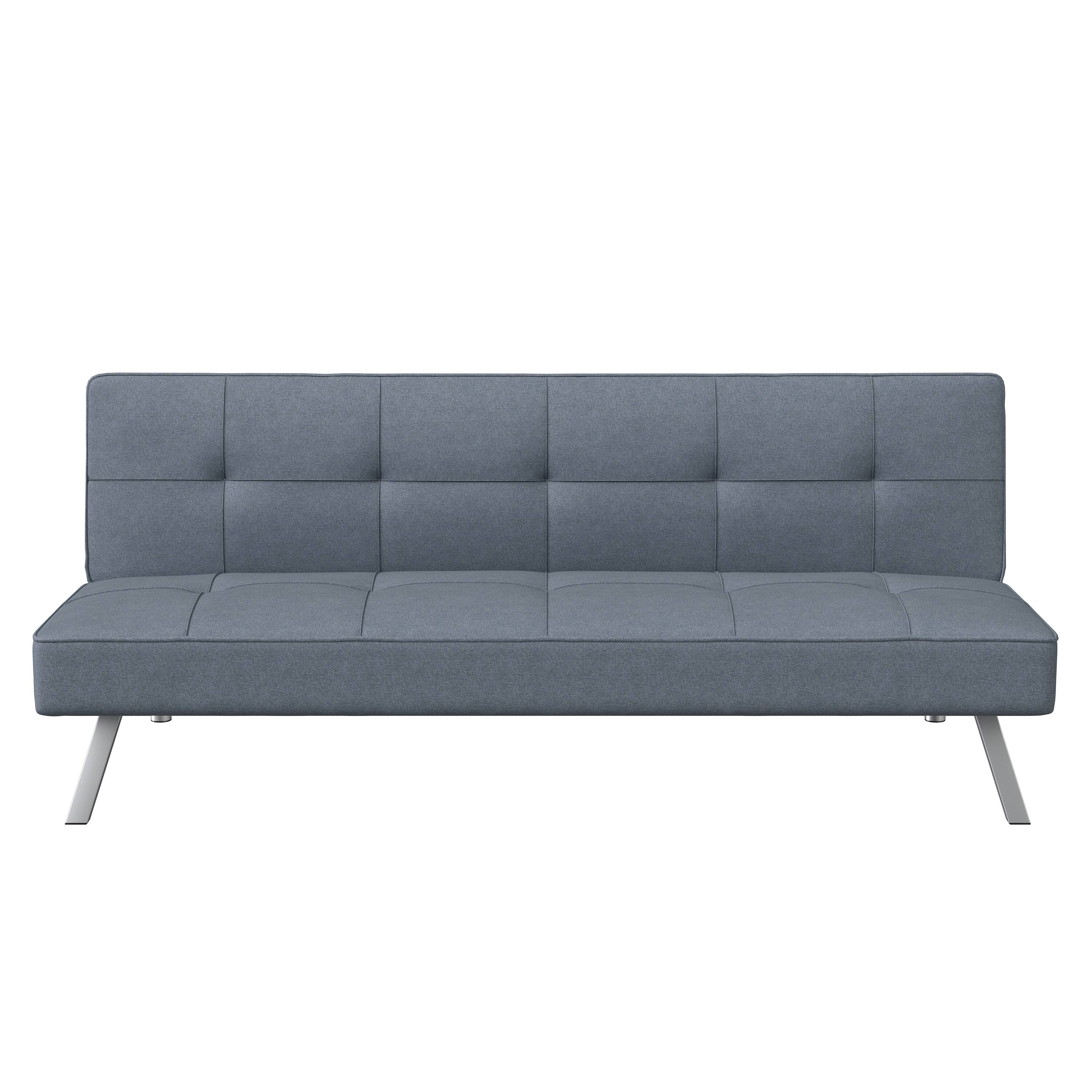Front. Serta - Corlanus Convertible Sofa - Light Grey.