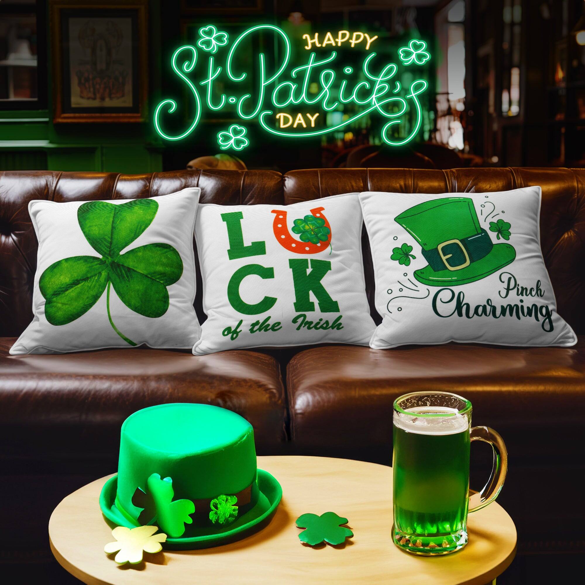 HAPPY St Patrick's DAY

L C K of the Irish

Pinch of the Irish Charming