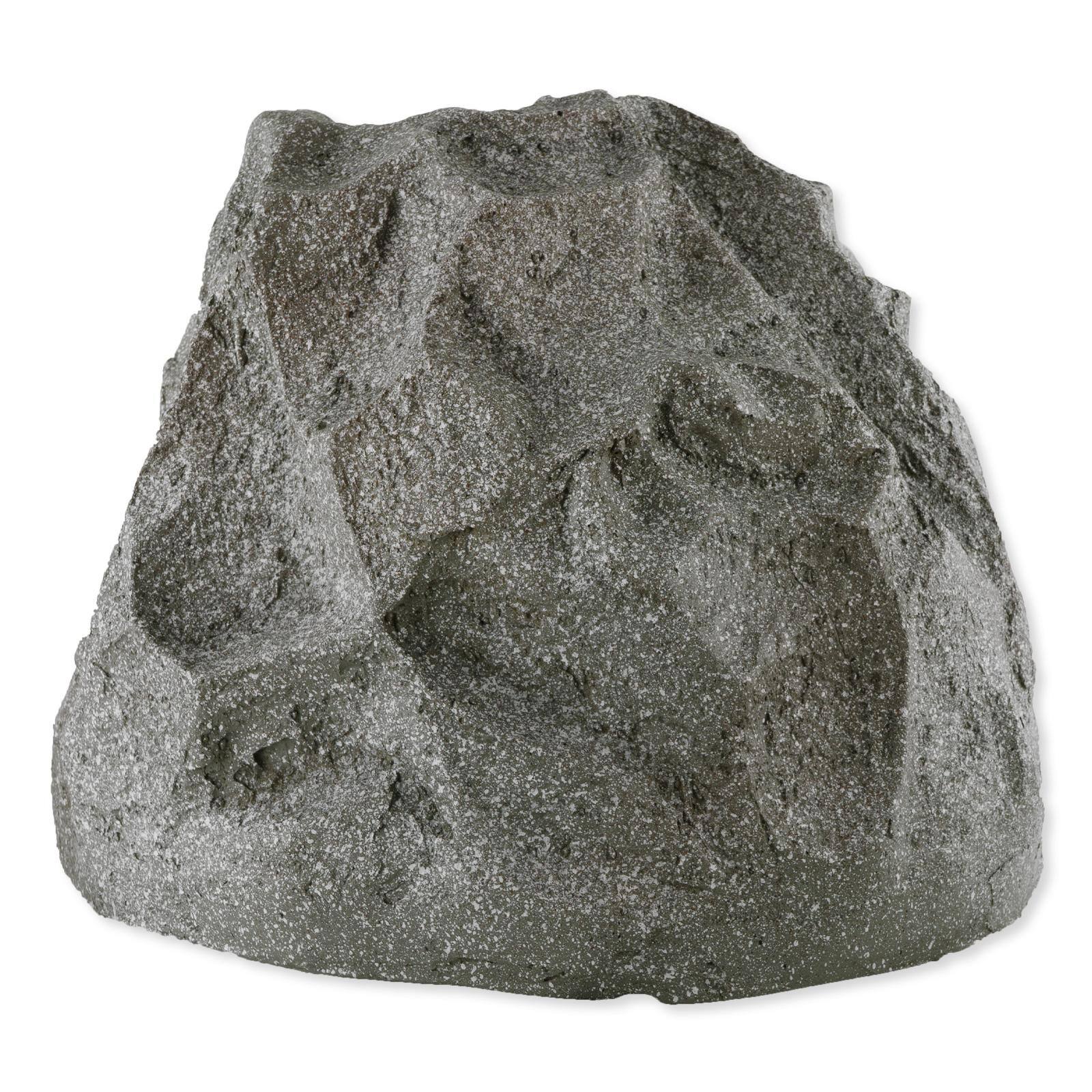 Alt View 1. Lithe Audio - Bluetooth & Passive Garden Rock Speakers - Brown.